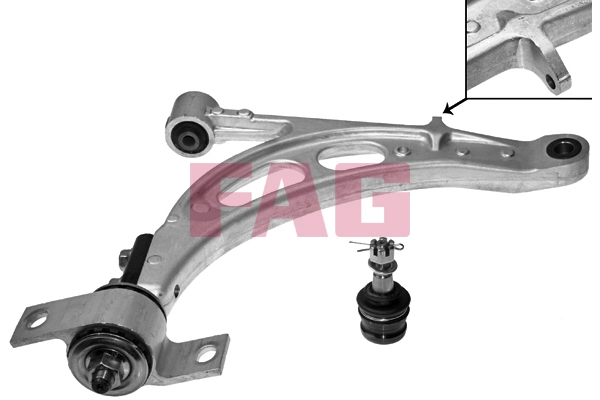 Control/Trailing Arm, wheel suspension